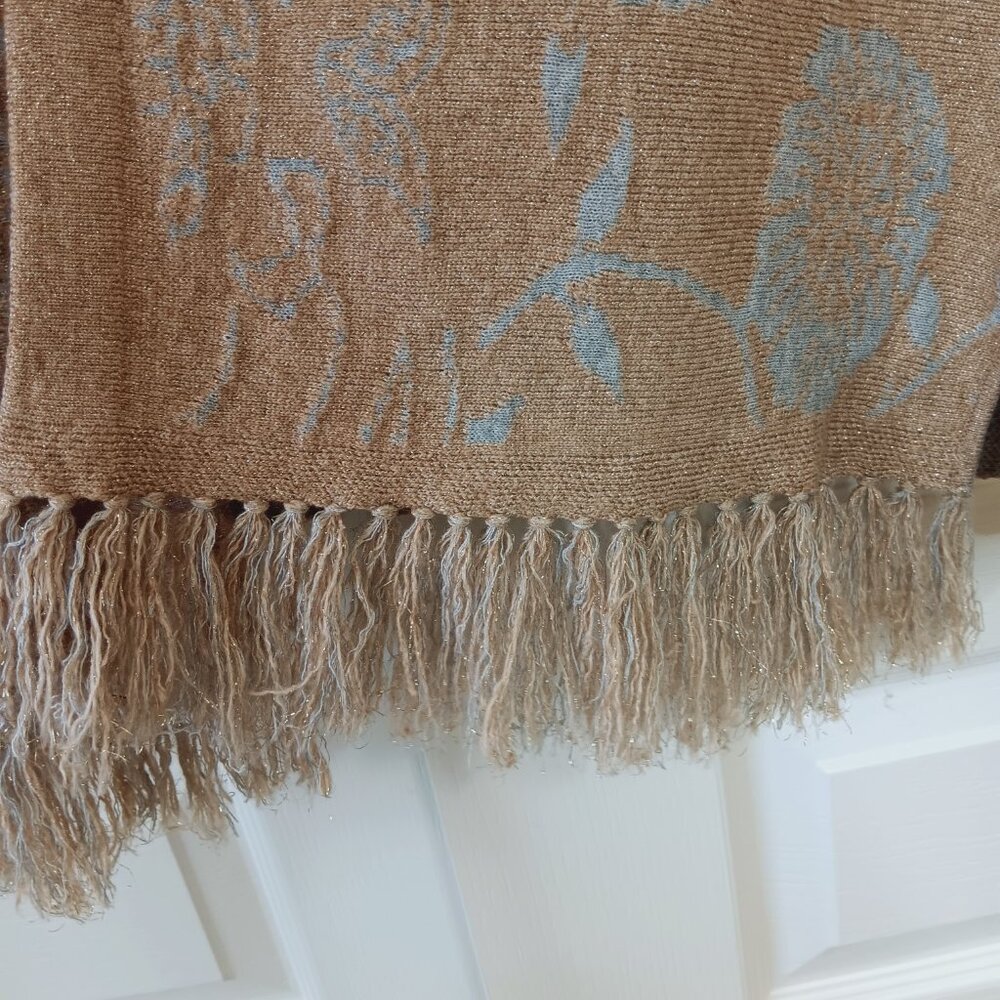 Anthropologie Women's Gold Angel Of The North Icebloom Cardigan Size M - Picture 8 of 14
